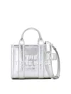 Marc Jacobs The Crossbody Leather Tote Bag In Metallic