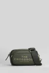 Marc Jacobs Textured Crossbody Bag For Everyday Use In Green