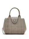 Marc Jacobs The Turnlock Crossbody Tote Bag In Neutrals