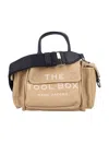 Marc Jacobs Mini The Cargo Canvas Tote Bag In Camel