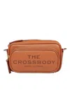 Marc Jacobs The Crossbody Tote Leather Bag Argan Color In Brown