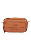 Marc Jacobs The Crossbody Tote Leather Bag Argan Color In Brown