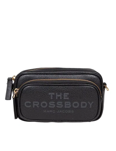 Marc Jacobs The Crossbody Tote Leather Bag Black Color
