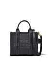 Marc Jacobs 'the Mini Tote Bag' Black Shoulder Bag With Logo In Black