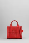 Marc Jacobs Borsa A Mano The Leather Small Tote Bag True Red In Red