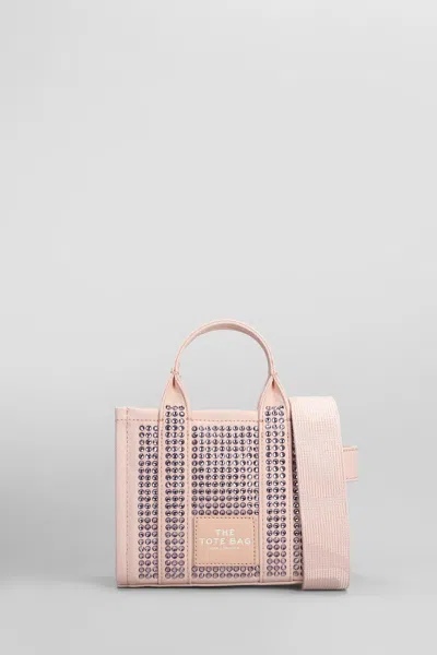 Marc Jacobs The Crossbody Tote Tote In Rose-pink Cotton