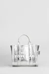 Marc Jacobs The Crossbody Tote Tote In Silver Leather In Silver