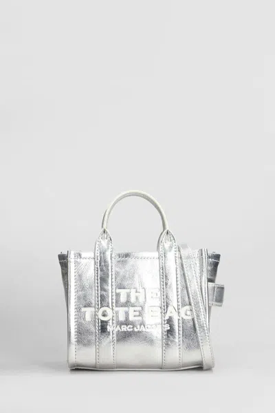 Marc Jacobs The Crossbody Tote Tote In Silver