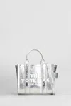 Marc Jacobs The Crossbody Tote Tote In Silver Leather In Silver