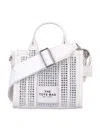 Marc Jacobs The Crystal Canvas Crossbody Tote Bag In Metallic