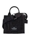 Marc Jacobs Women's The Crystal Canvas Small Tote Bag In Black