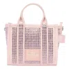 Marc Jacobs The Crystal Canvas Crossbody Tote Bag In Pink