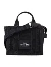 Marc Jacobs The Small Tote In Canvas With Applied Crystals In Black