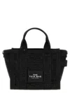 Marc Jacobs 'the Crystal Canvas Small Tote' Handbag In Black