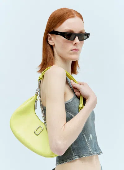Marc Jacobs The Curve Shoulder Bag In Yellow