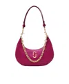 Marc Jacobs The J Marc Curve Shoulder Bag In Red