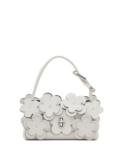 Marc Jacobs The Daisy Appliqué Mini Bag In White