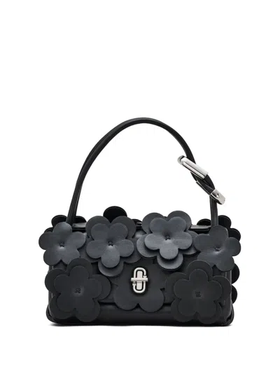Marc Jacobs The Daisy Applique Mini Dual Bag In Black