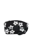 Marc Jacobs The Daisy Beauty Bag In Black/white