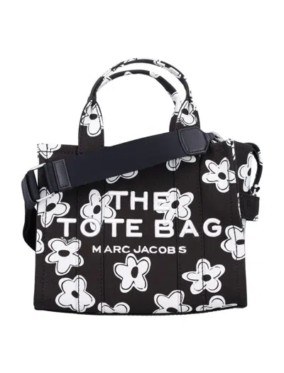 MARC JACOBS MARC JACOBS THE DAISY CANVAS SMALL TOTE BAG