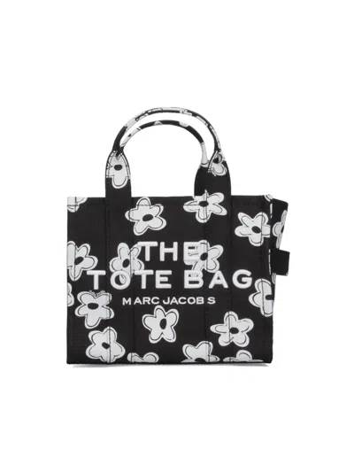 MARC JACOBS 'THE DAISY CANVAS' SMALL TOTE BAG