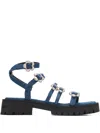 MARC JACOBS THE DAISY DENIM SANDALS