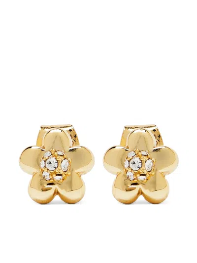 Marc Jacobs The Daisy Earrings In Gold