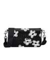 Marc Jacobs Textured Black Leather Mini Bag In Black