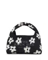 Marc Jacobs The Daisy Mini Sack Bag In Black/white
