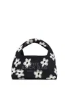Marc Jacobs Rounded Top Handle Leather Bag In Black