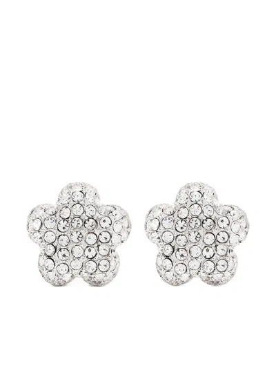 MARC JACOBS THE DAISY PAVE STUD EARRINGS