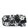 Marc Jacobs Black And White The Snapshot Crossbody Bag In Black
