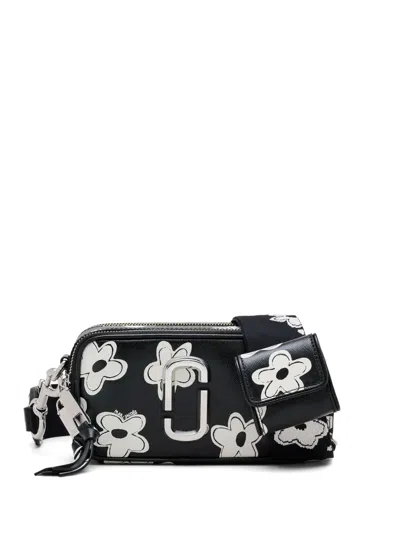 Marc Jacobs The Daisy Snapshot Crossbody Bag In Black