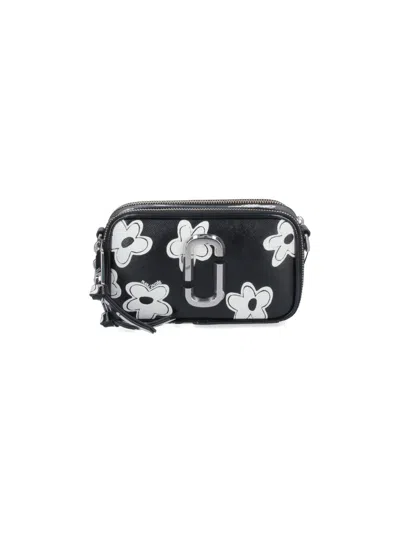Marc Jacobs "the Daisy Snapshot" Crossbody Bag In Black  