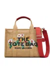 Marc Jacobs Raffia Medium The Daisy Tote Bag Handbag In Neutrals