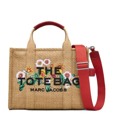MARC JACOBS MARC JACOBS THE DAISY WOVEN MEDIUM TOTE BAG