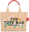 Marc Jacobs The Daisy Woven Small Tote Bag In Beige