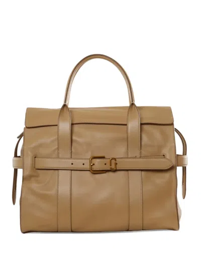 Marc Jacobs The Dakota Belted-detail Tote Bag In Black