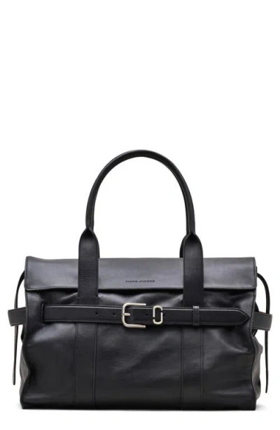 Marc Jacobs The Dakota Leather Tote In Black