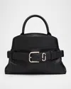 Marc Jacobs The Dakota Small Satchel Crossbody Bag In Black