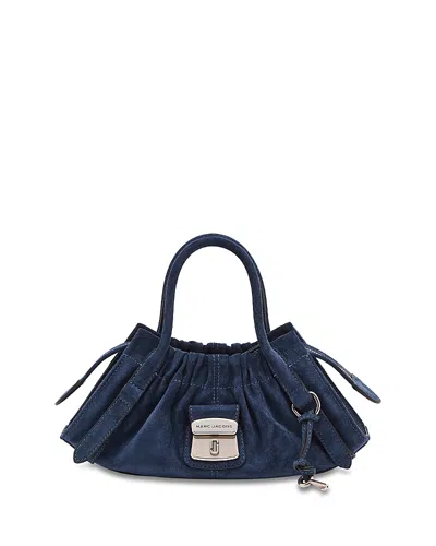 Marc Jacobs The Dakota Small Suede Satchel In Blue
