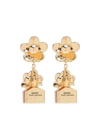 Marc Jacobs The Delicate Daisy Earrings Accessories In Gold
