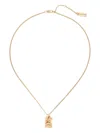 Marc Jacobs The Delicate Daisy Necklace Accessories In Gold