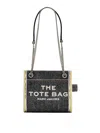 Marc Jacobs The Denim Chain Crossbody Bag In Black