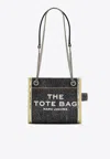 Marc Jacobs The Denim Chain Crossbody Bag In Black