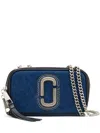 Marc Jacobs The Snapshot Denim Crossbody Bag In Blue