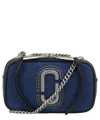 Marc Jacobs The Snapshot Denim Convertible Crossbody Bag In Blue