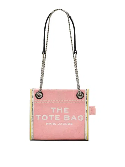 MARC JACOBS THE DENIM CHAIN CROSSBODY TOTE BAG