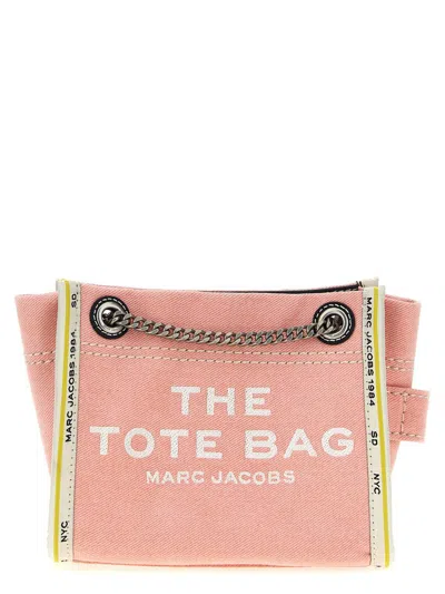 MARC JACOBS MARC JACOBS 'THE DENIM CHAIN CROSSBODY TOTE' CROSSBODY BAG