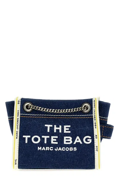 MARC JACOBS MARC JACOBS 'THE DENIM CHAIN CROSSBODY TOTE' CROSSBODY BAG